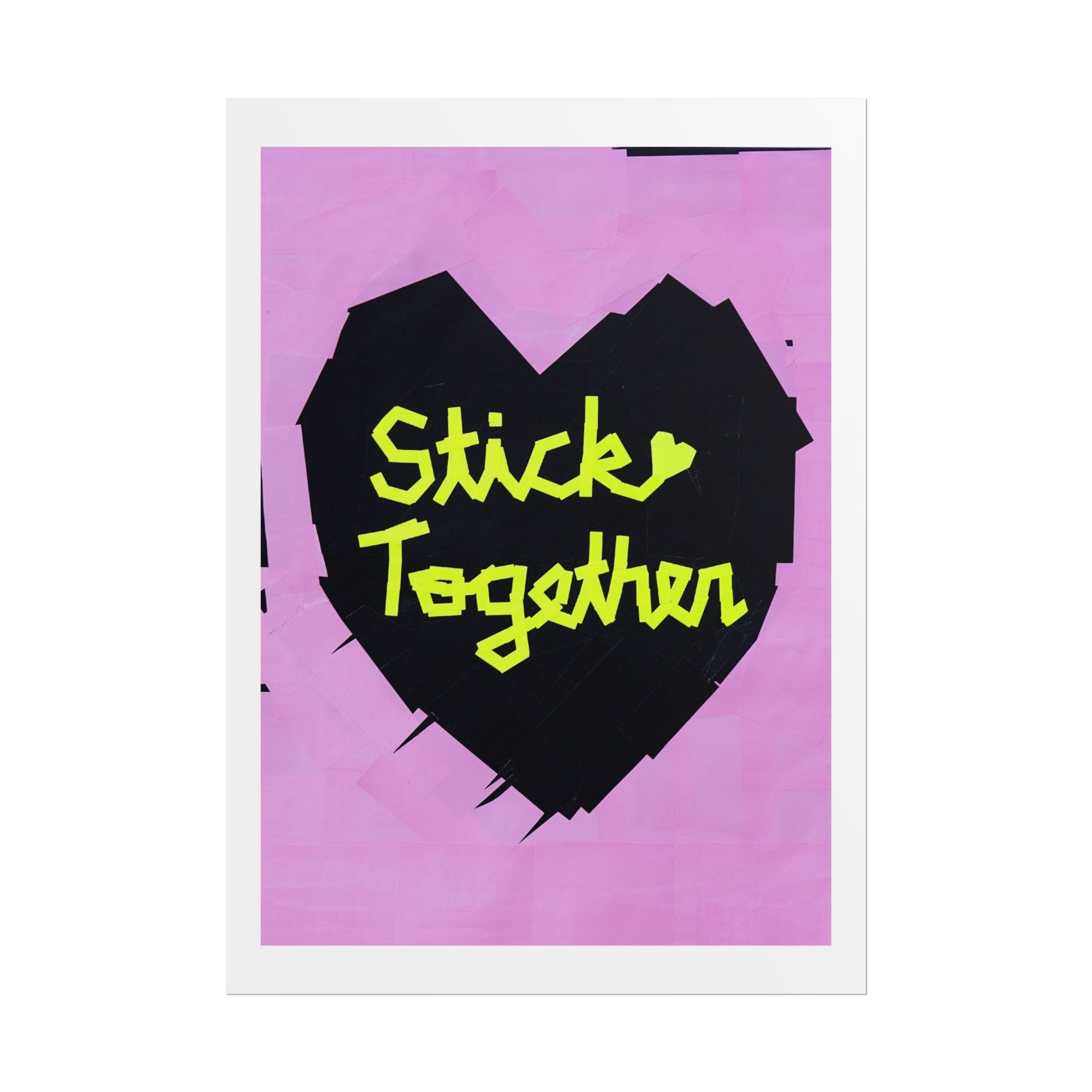 'Stick Together' Art Print