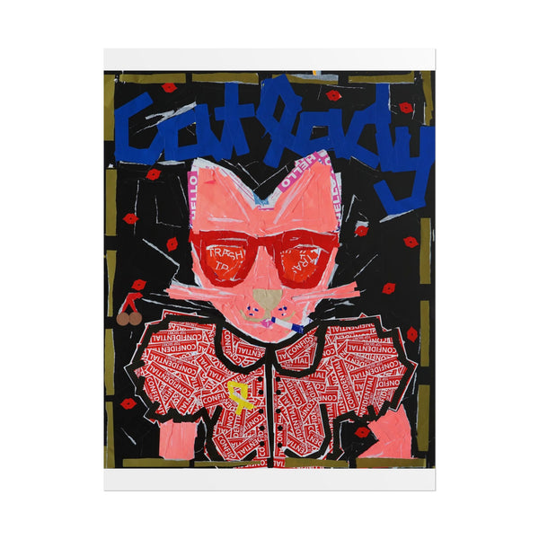 'Cat Lady' Art Print