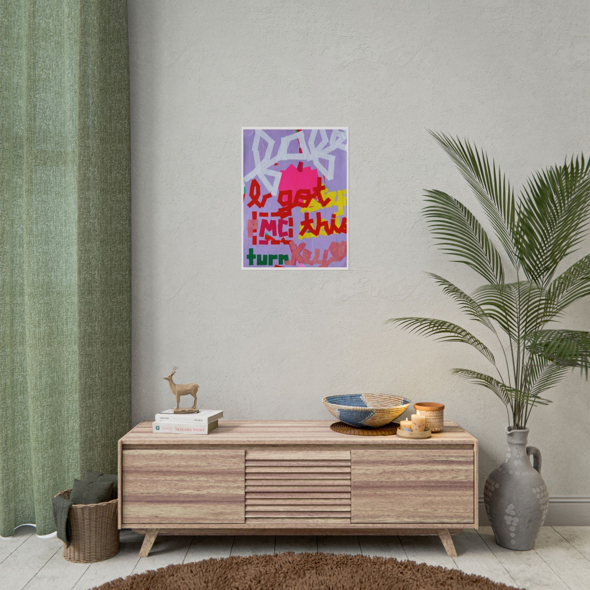 'TURNKEY' Art Print
