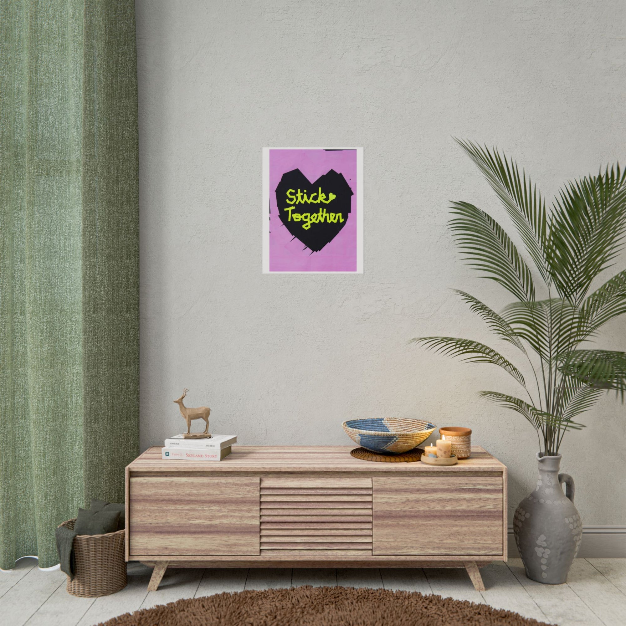 'Stick Together' Art Print