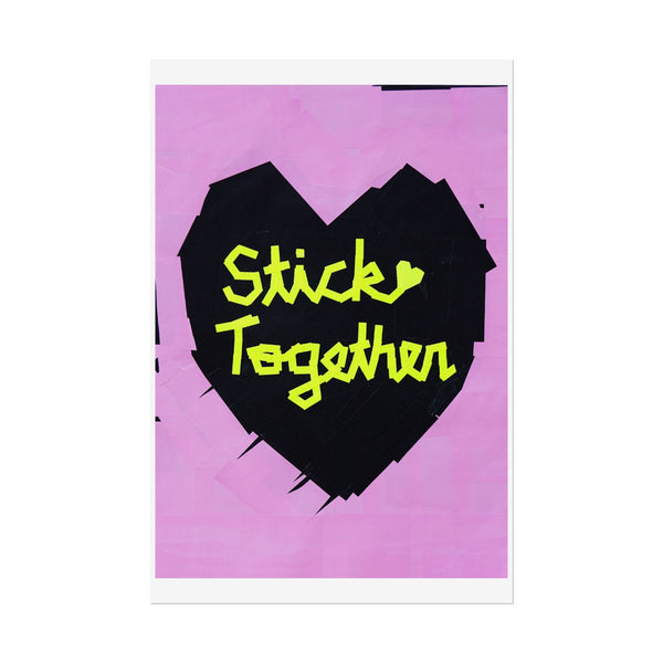 'Stick Together' Art Print