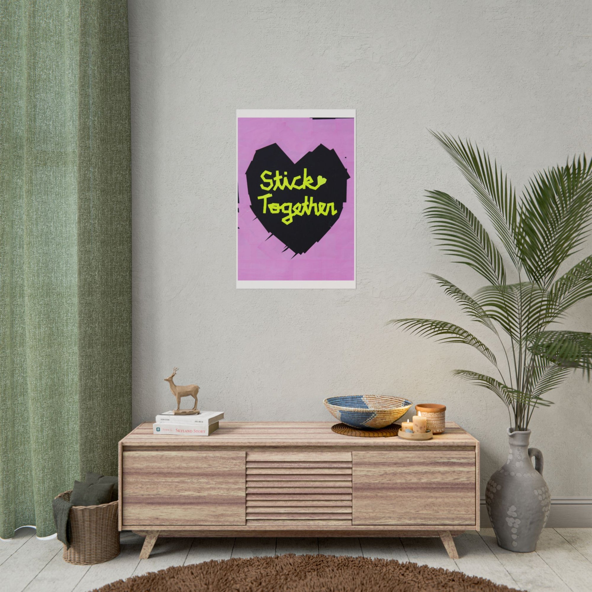 'Stick Together' Art Print