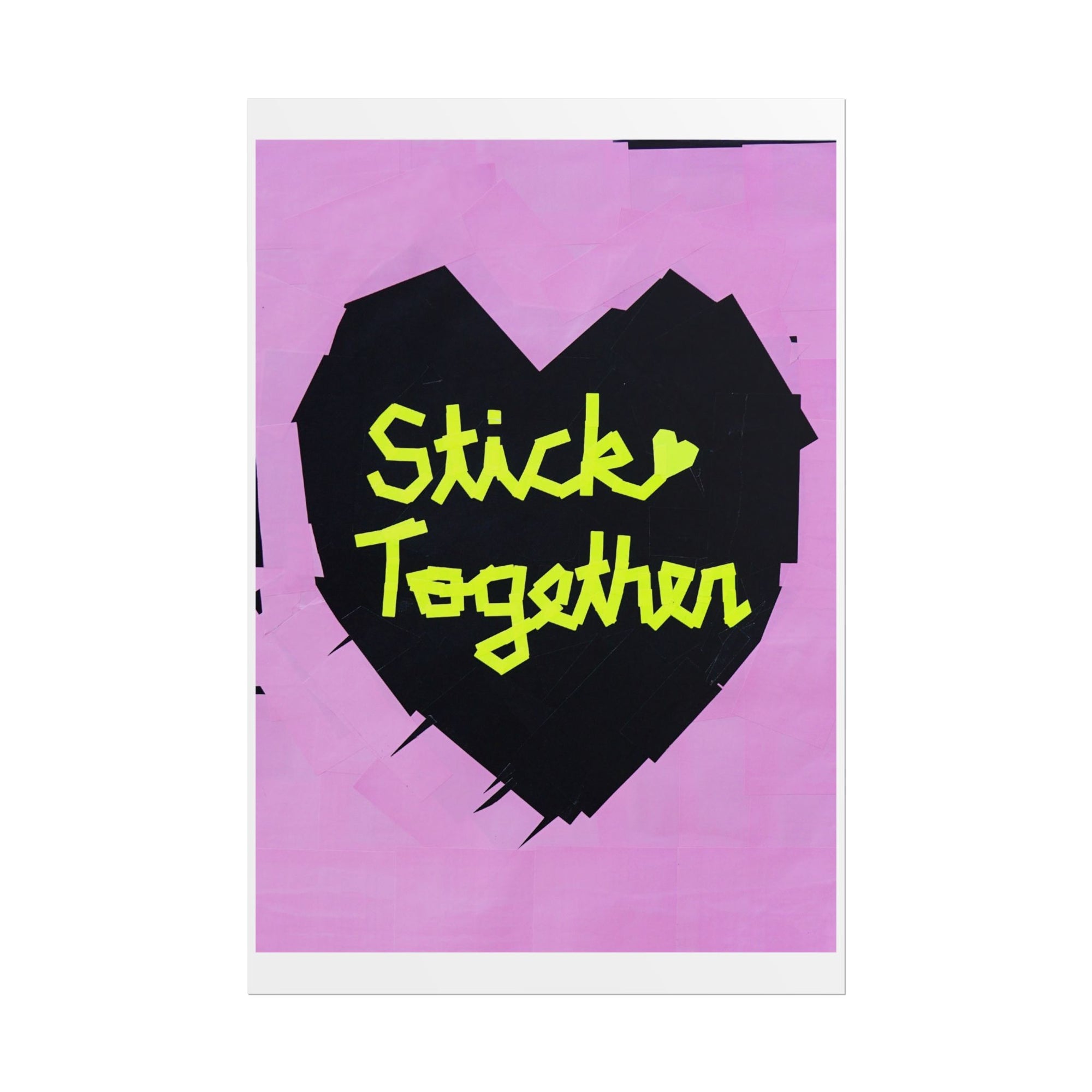 'Stick Together' Art Print