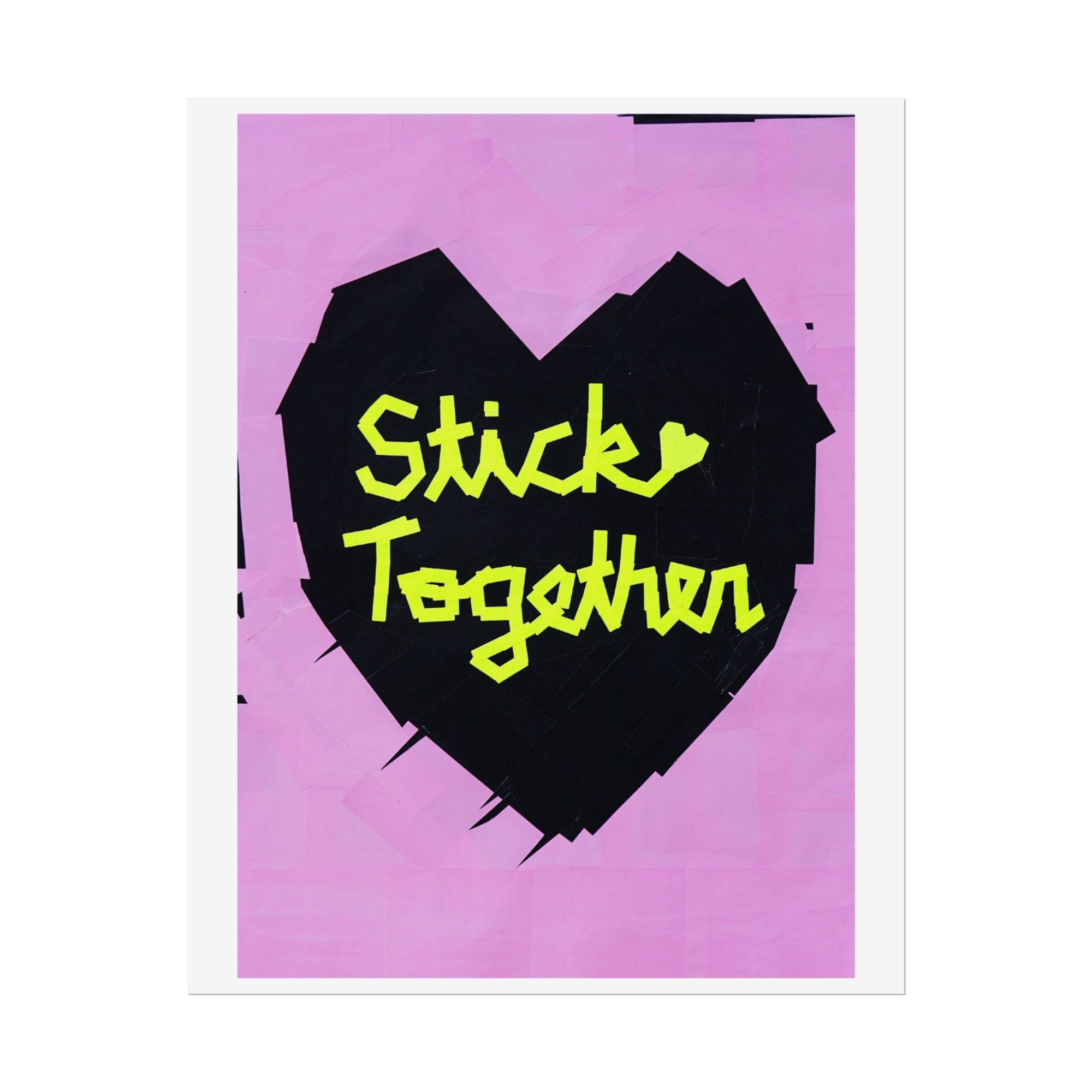 'Stick Together' Art Print