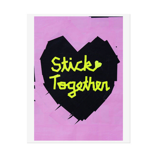 'Stick Together' Art Print