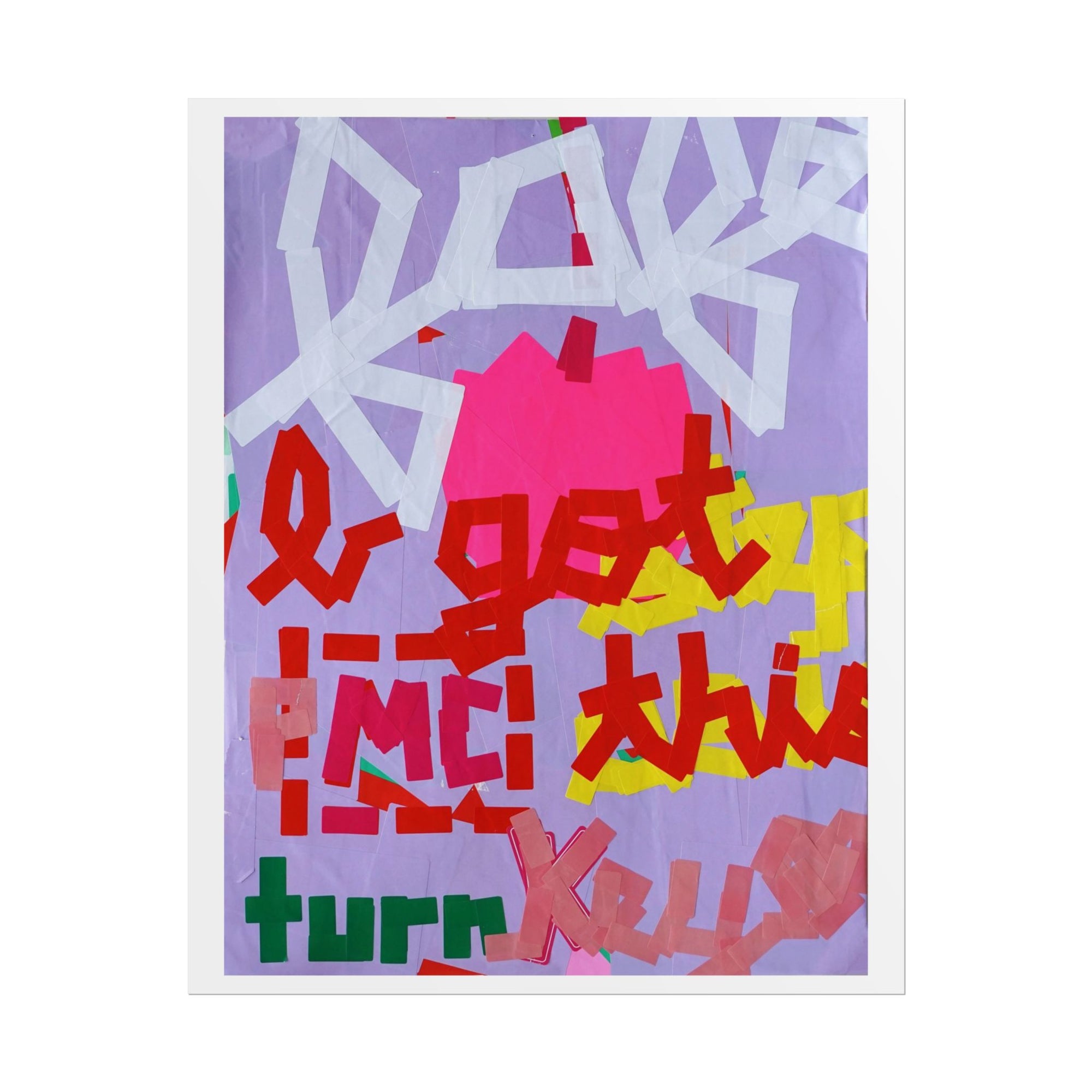 'TURNKEY' Art Print