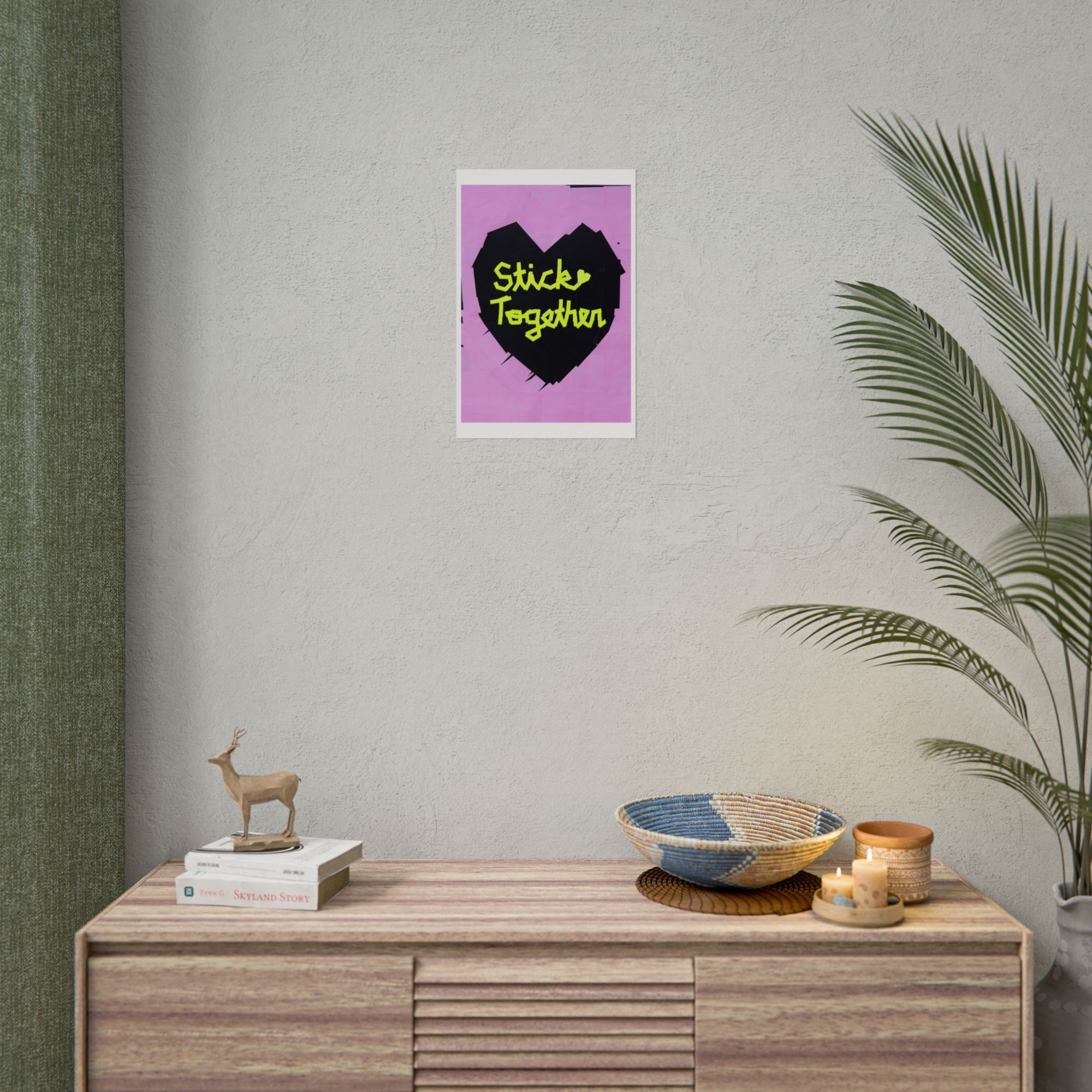 'Stick Together' Art Print