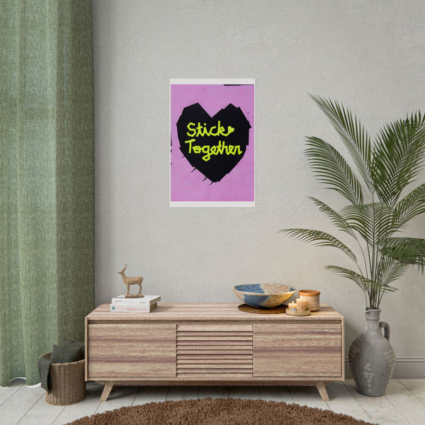 'Stick Together' Art Print