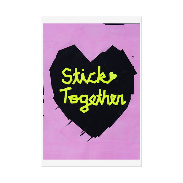 'Stick Together' Art Print