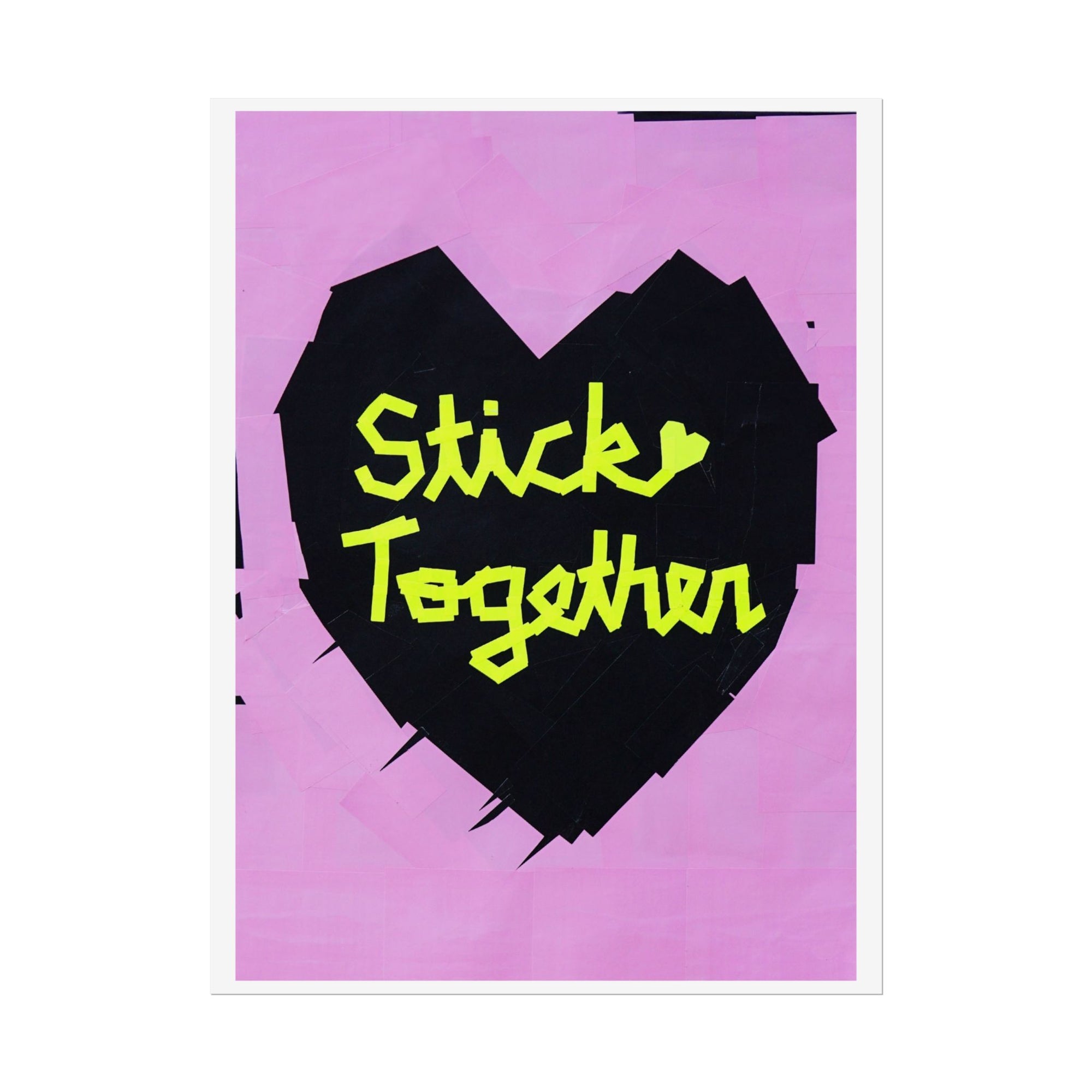 'Stick Together' Art Print