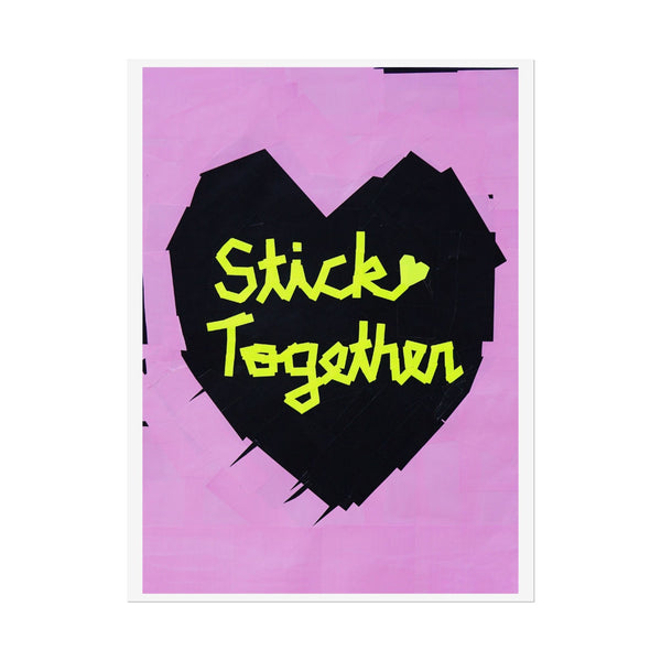 'Stick Together' Art Print