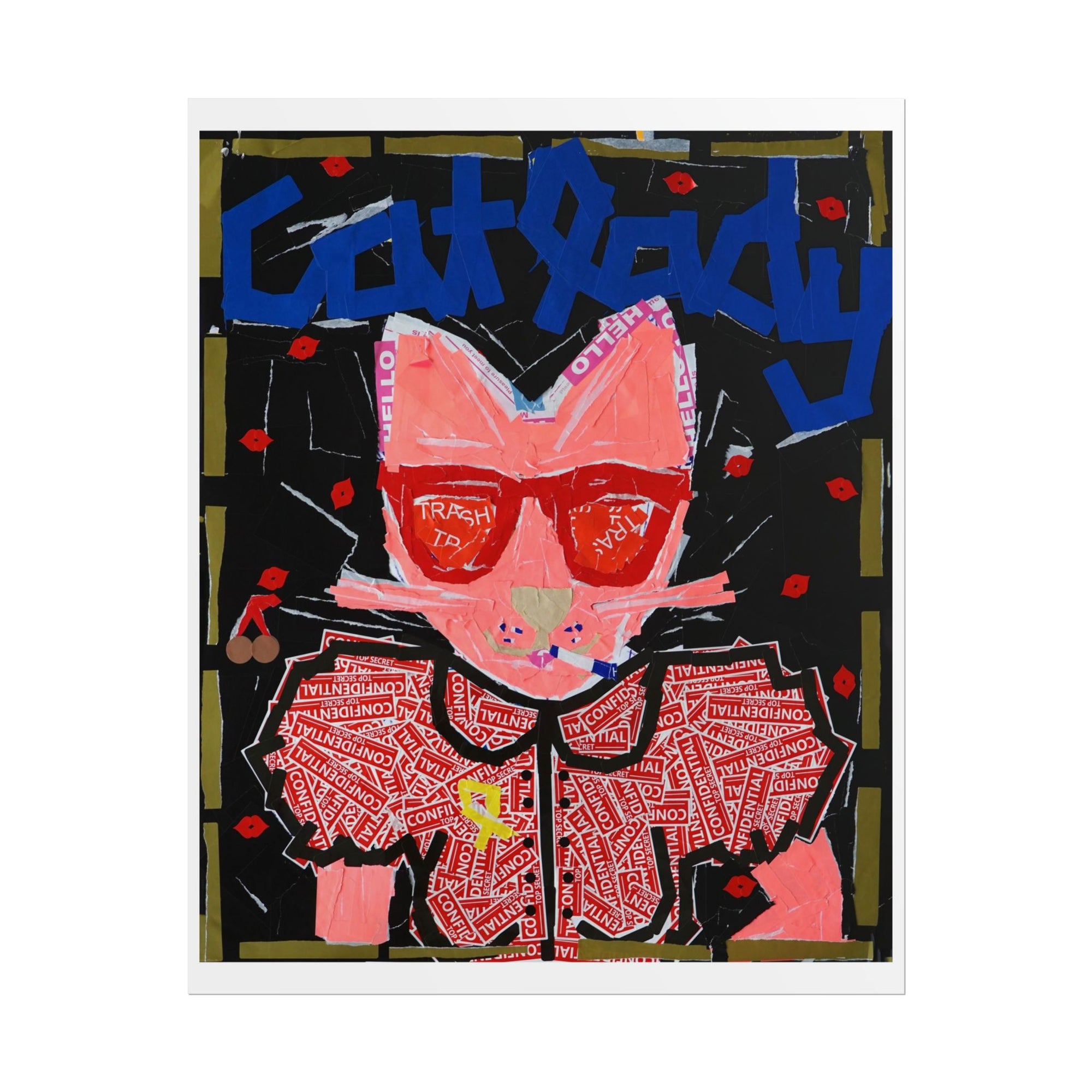 'Cat Lady' Art Print