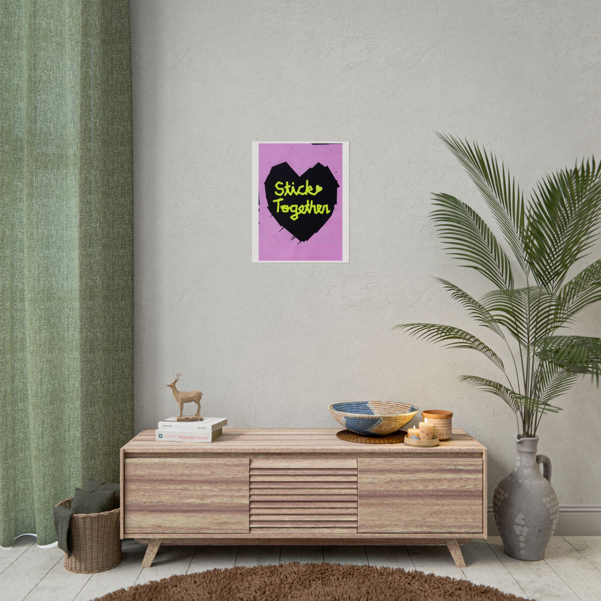 'Stick Together' Art Print