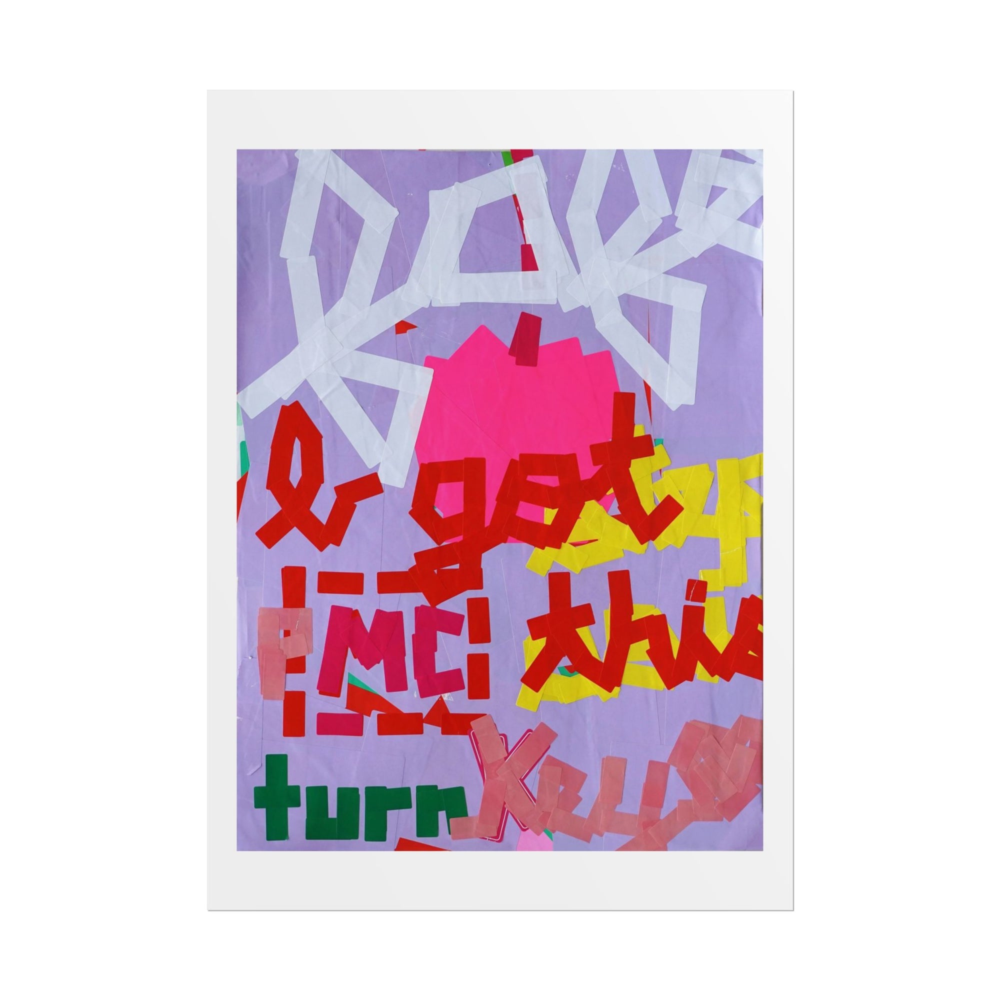 'TURNKEY' Art Print