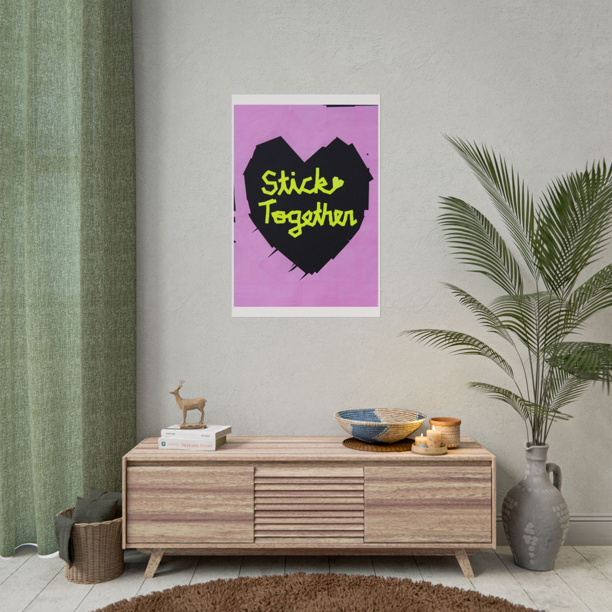 'Stick Together' Art Print
