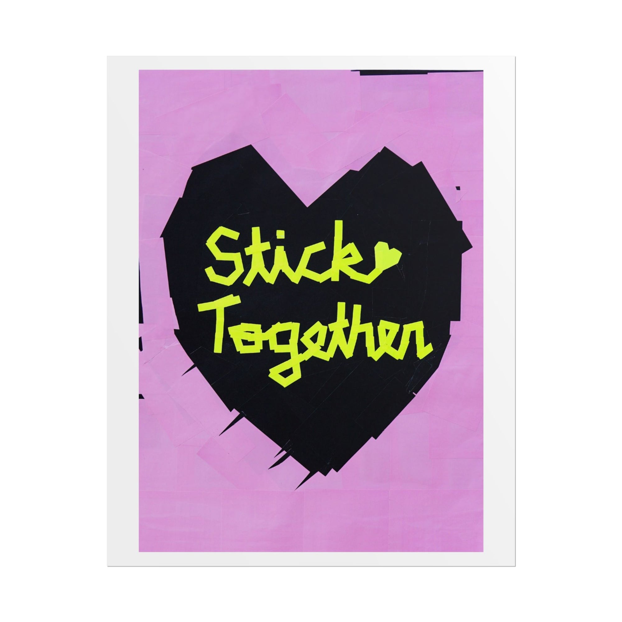 'Stick Together' Art Print