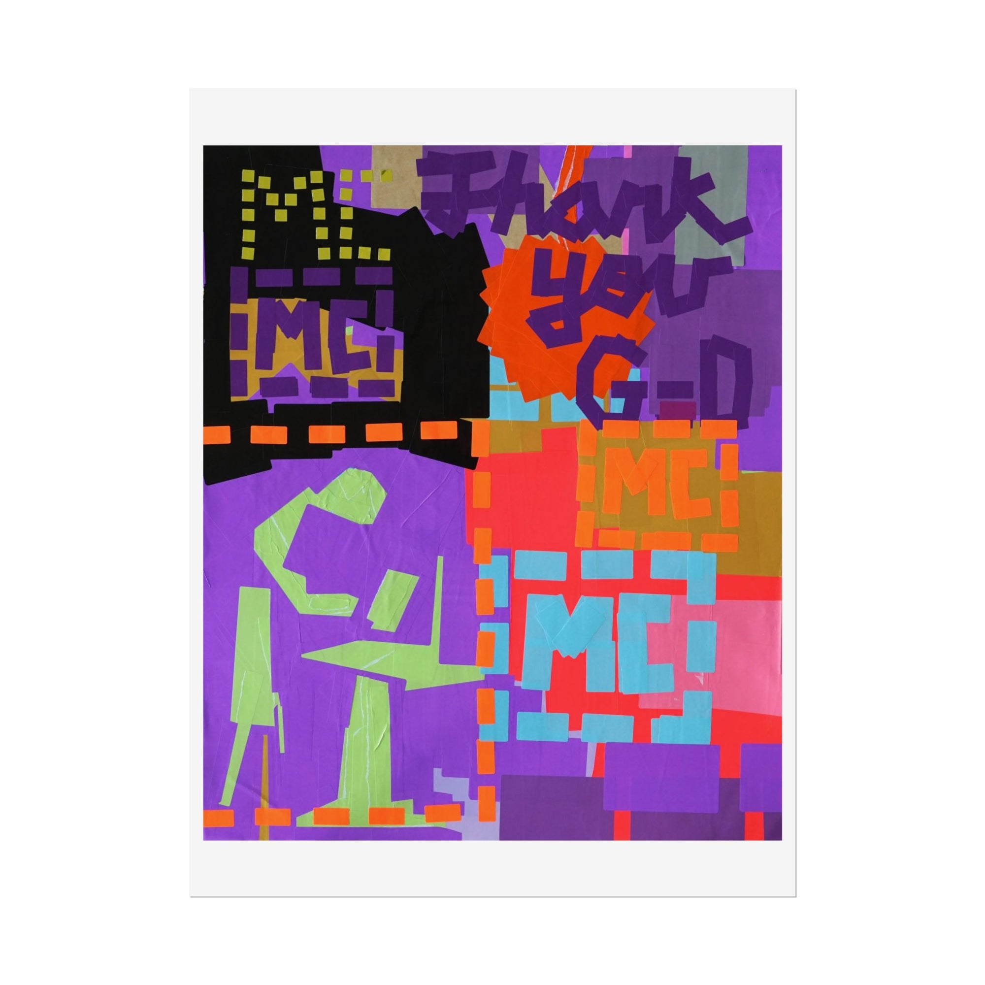 'Thank You G-d' Art Print