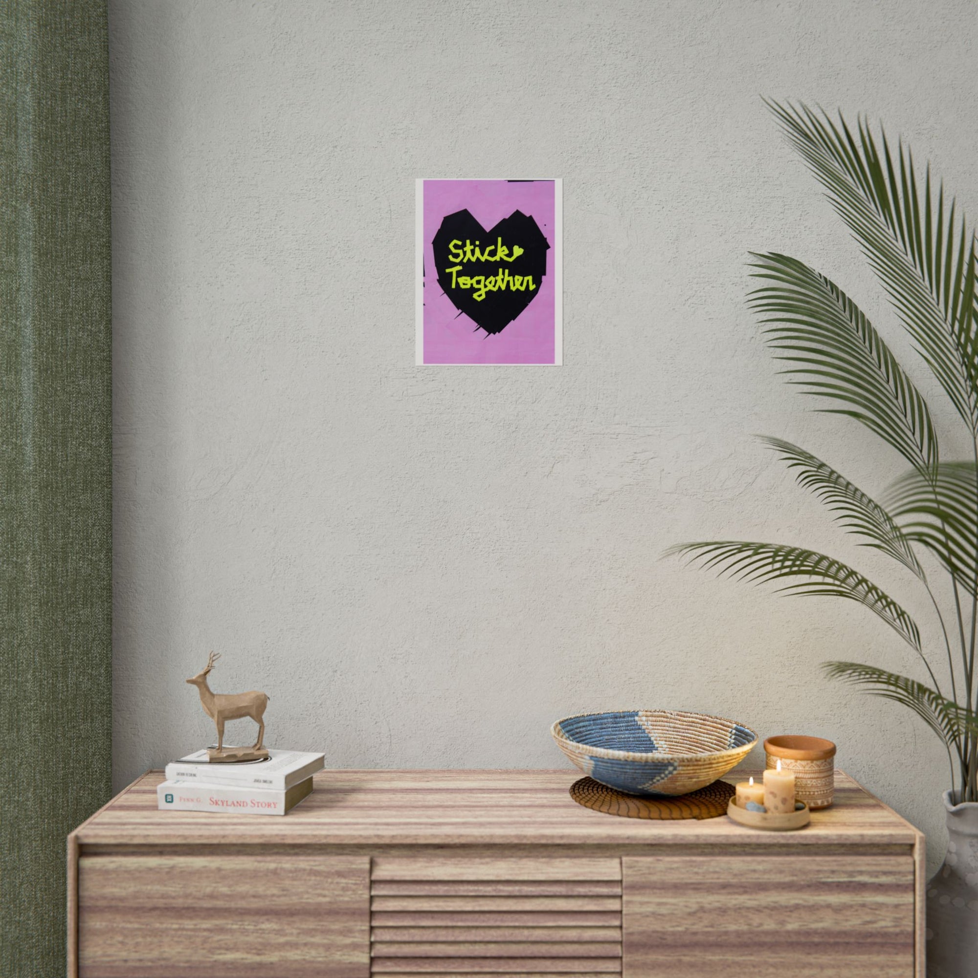 'Stick Together' Art Print