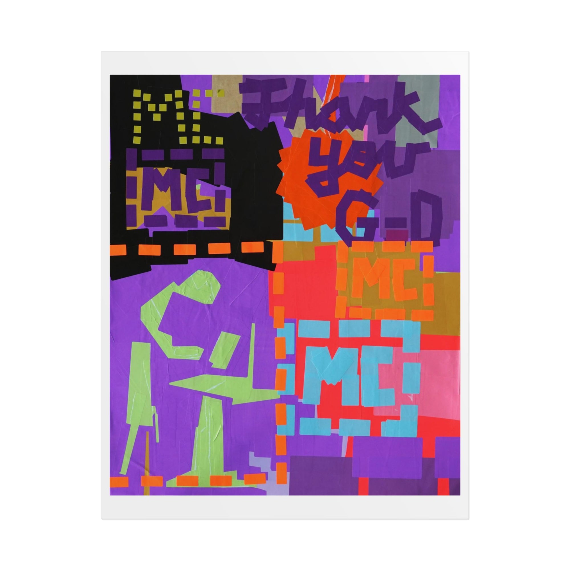 'Thank You G-d' Art Print