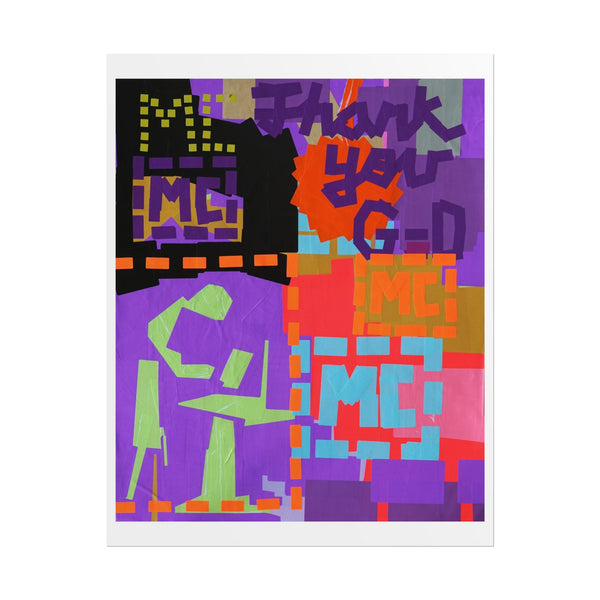 'Thank You G-d' Art Print
