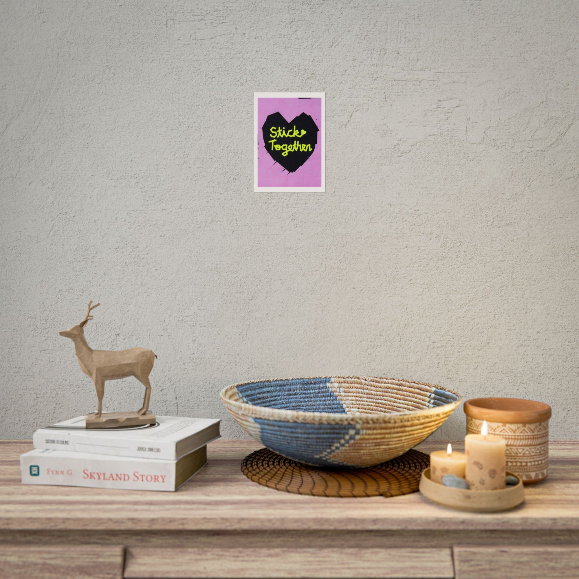 'Stick Together' Art Print