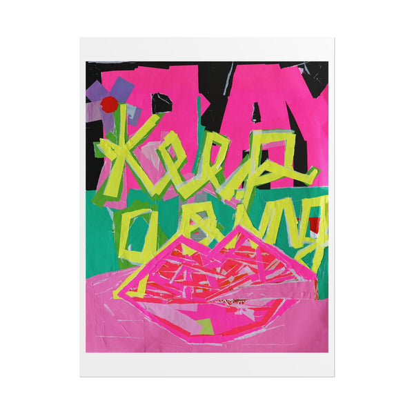'Keep Going' Art Print