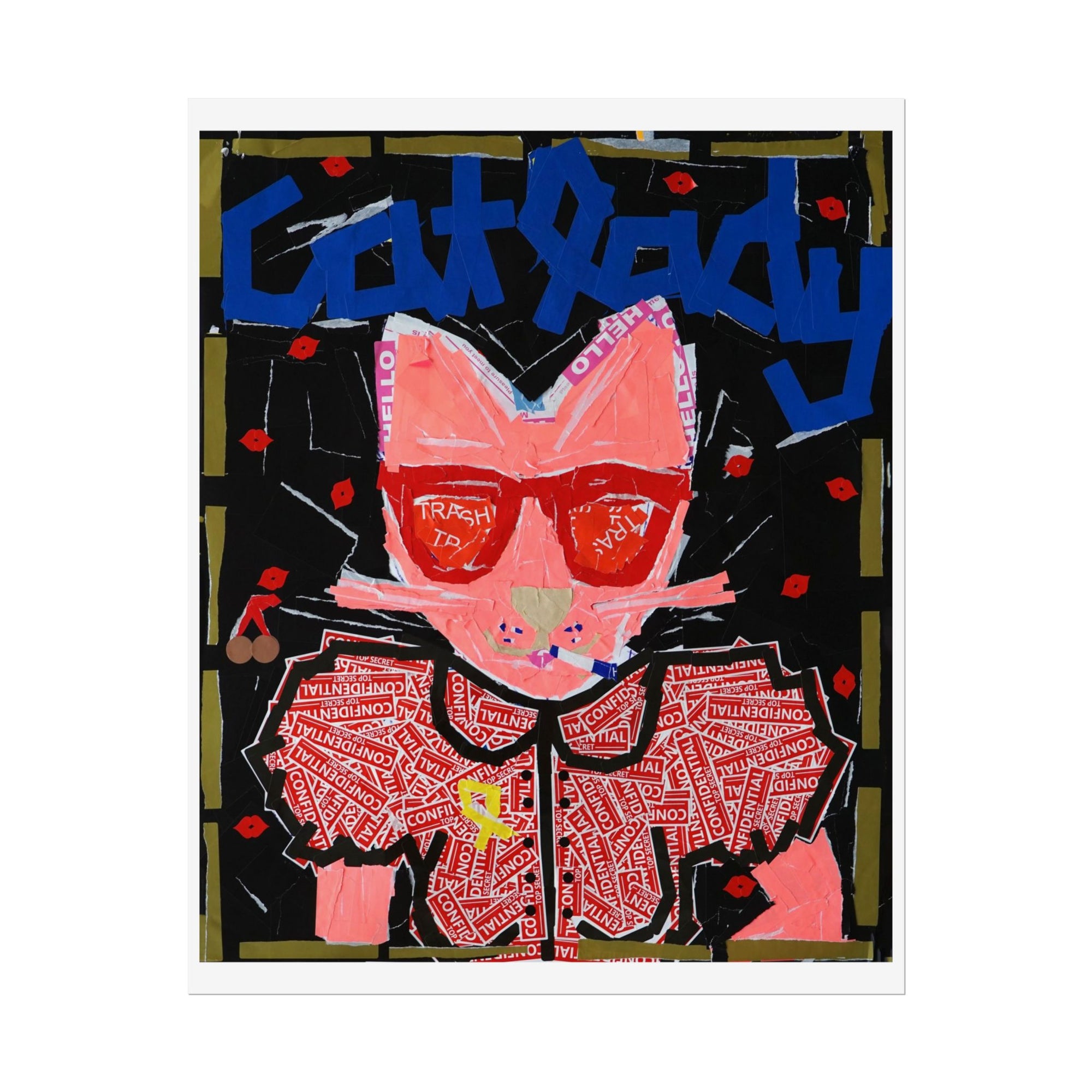 'Cat Lady' Art Print