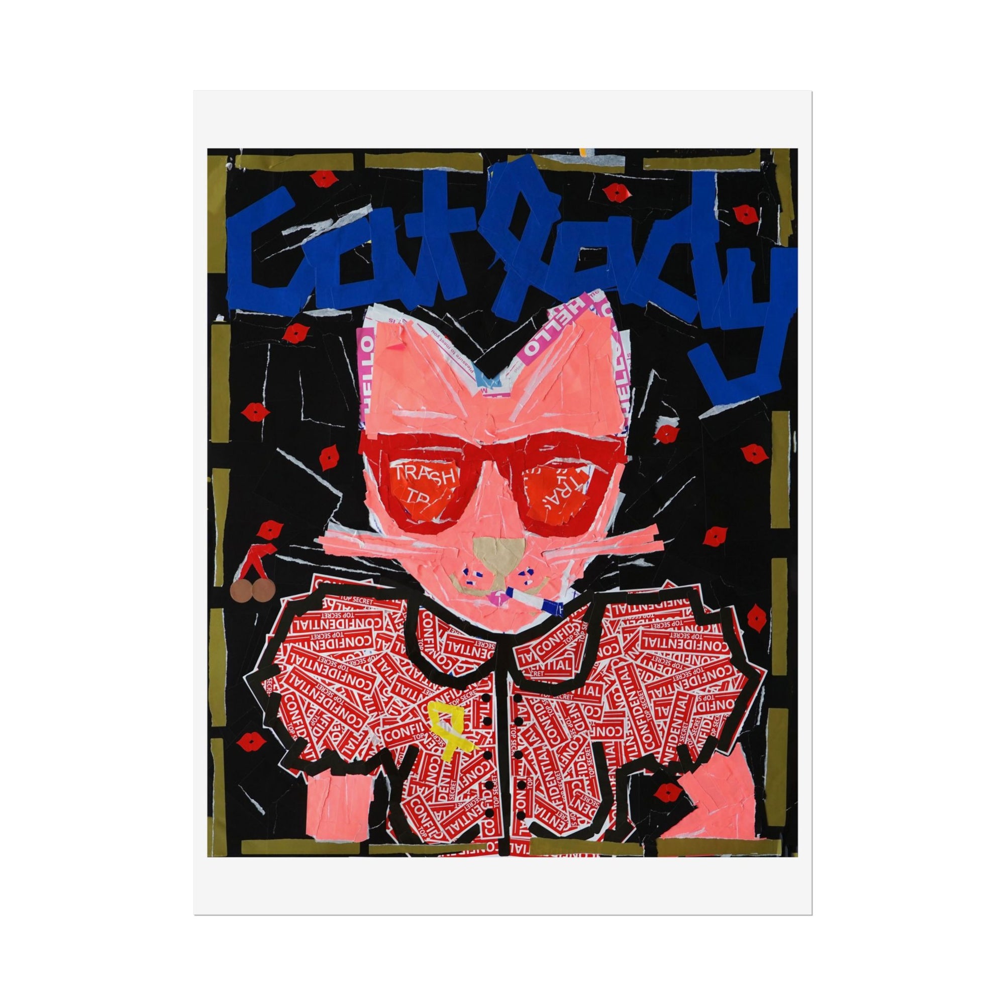 'Cat Lady' Art Print