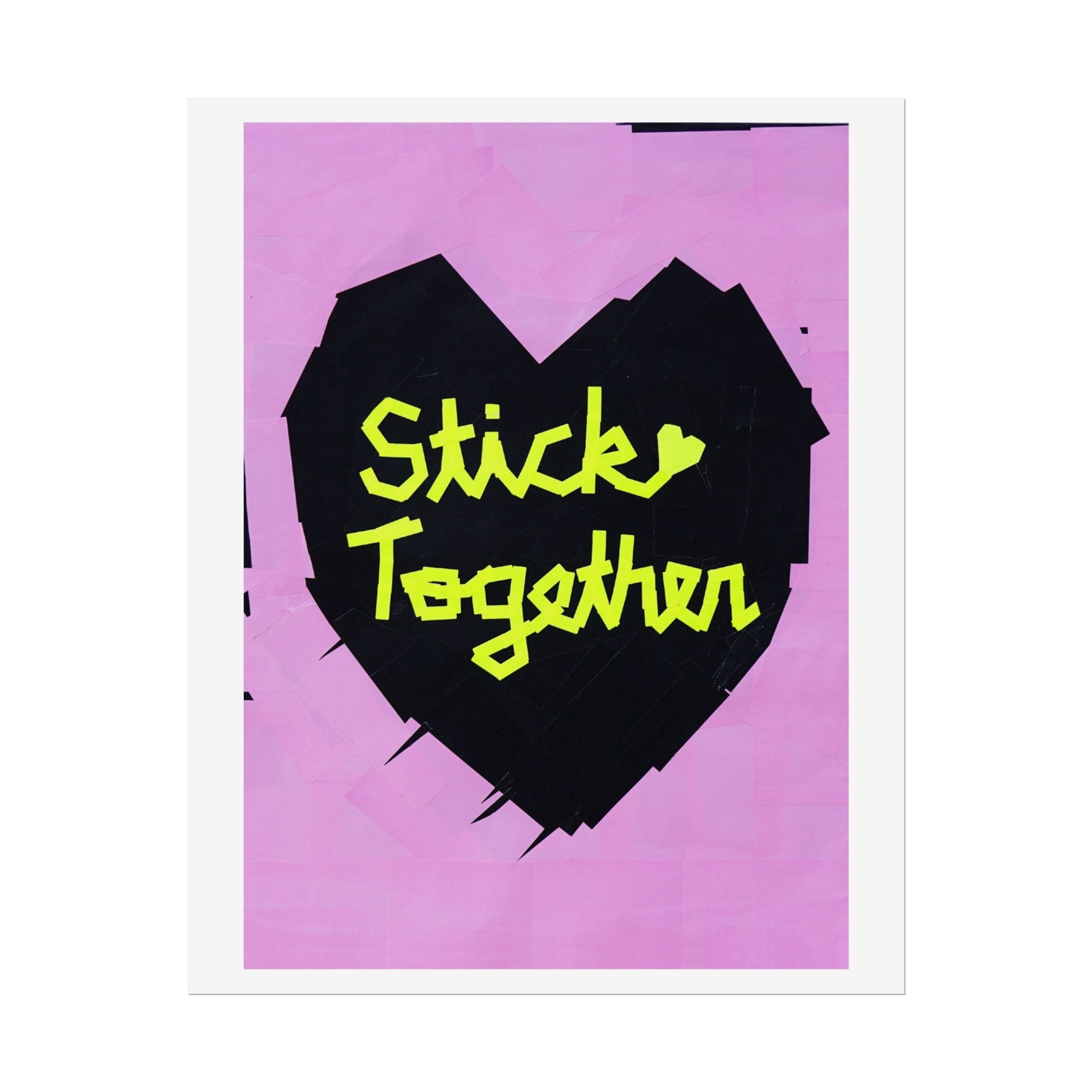 'Stick Together' Art Print