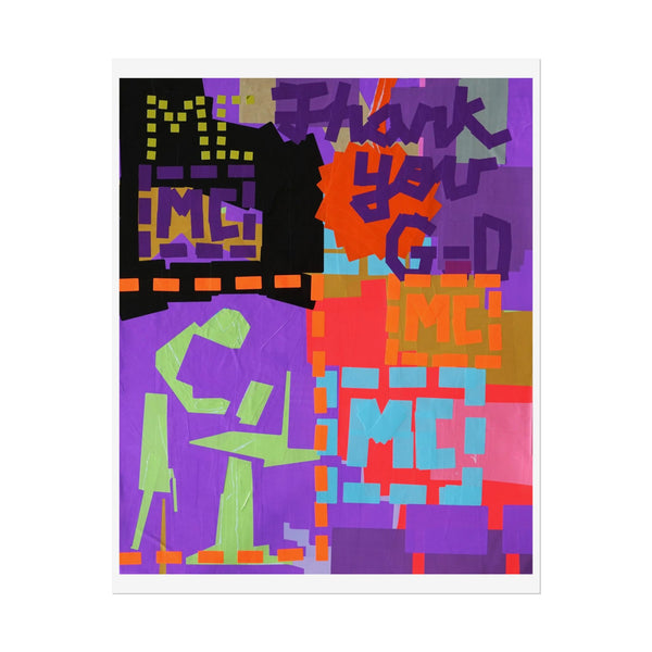 'Thank You G-d' Art Print