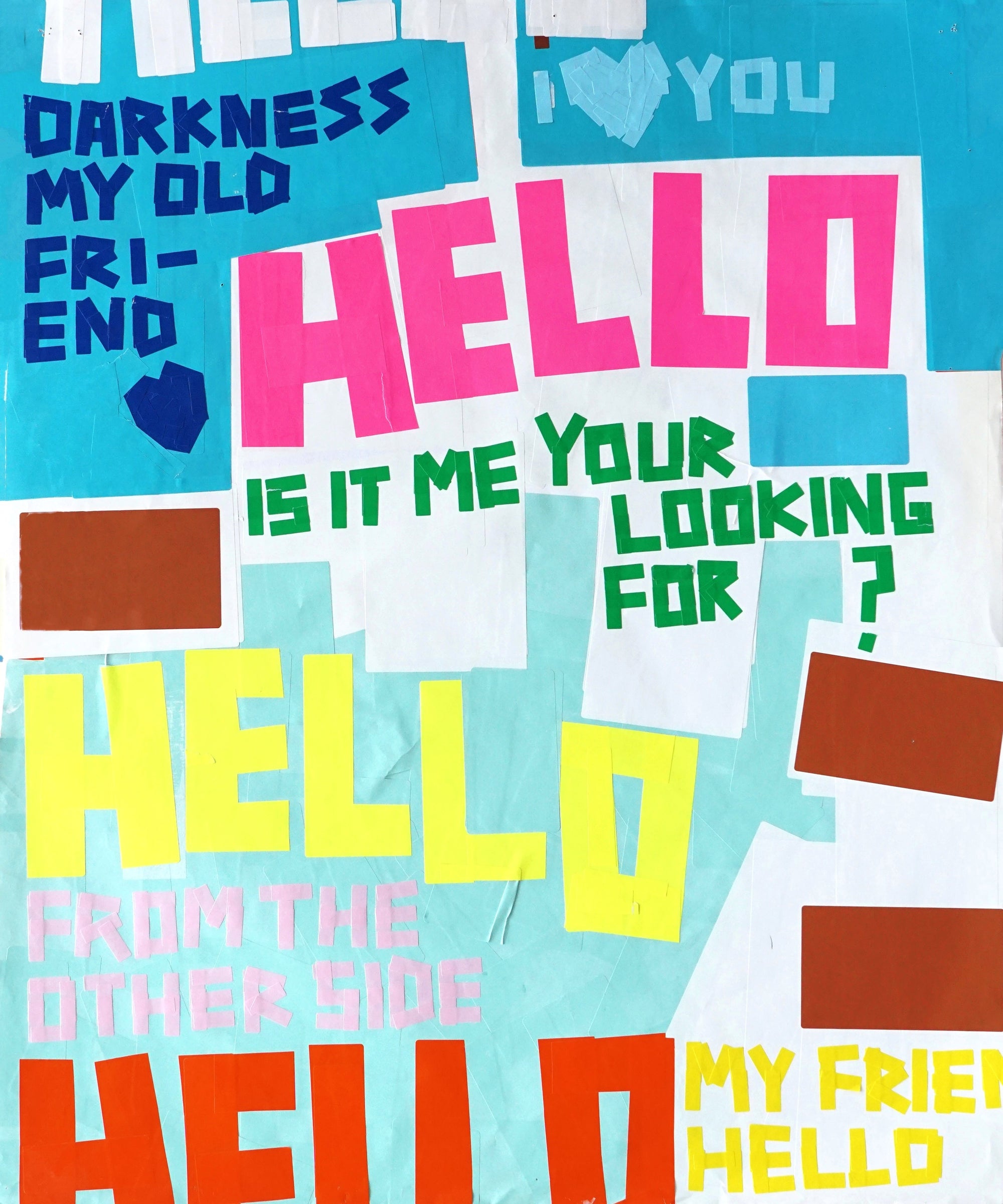 'Hello Hello' Art Print