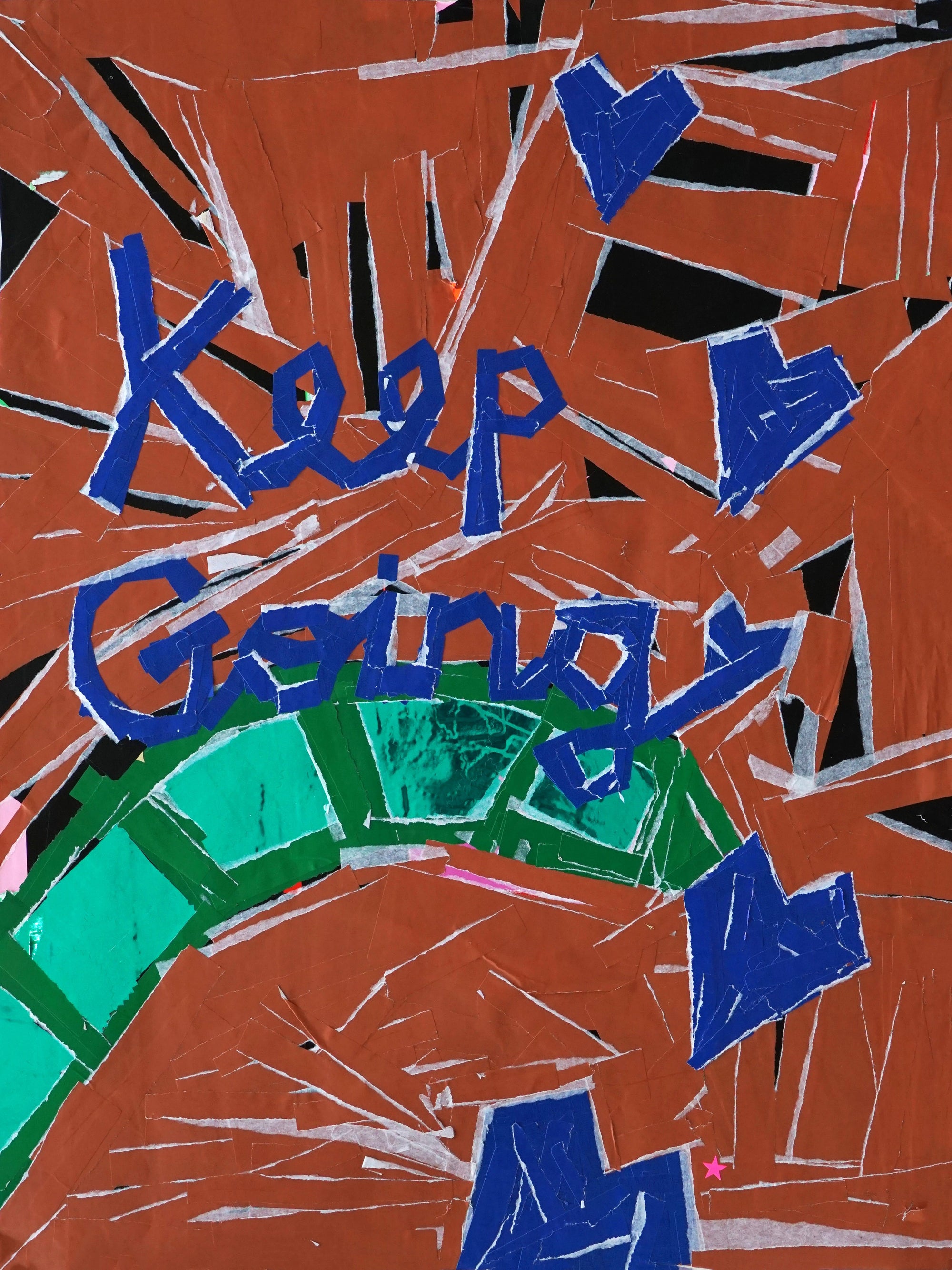 Keep Going 2 - 18x24