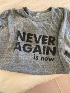Never Again T-Shirt • Fundraiser for Jewish Federation of Greater LA