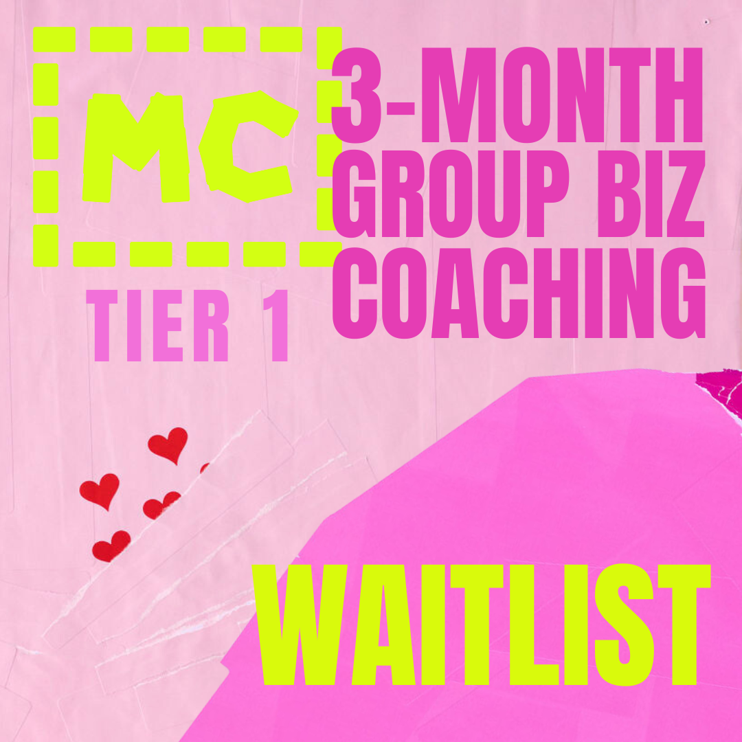 3-Month Group Coaching Tier 1 | WAITLIST