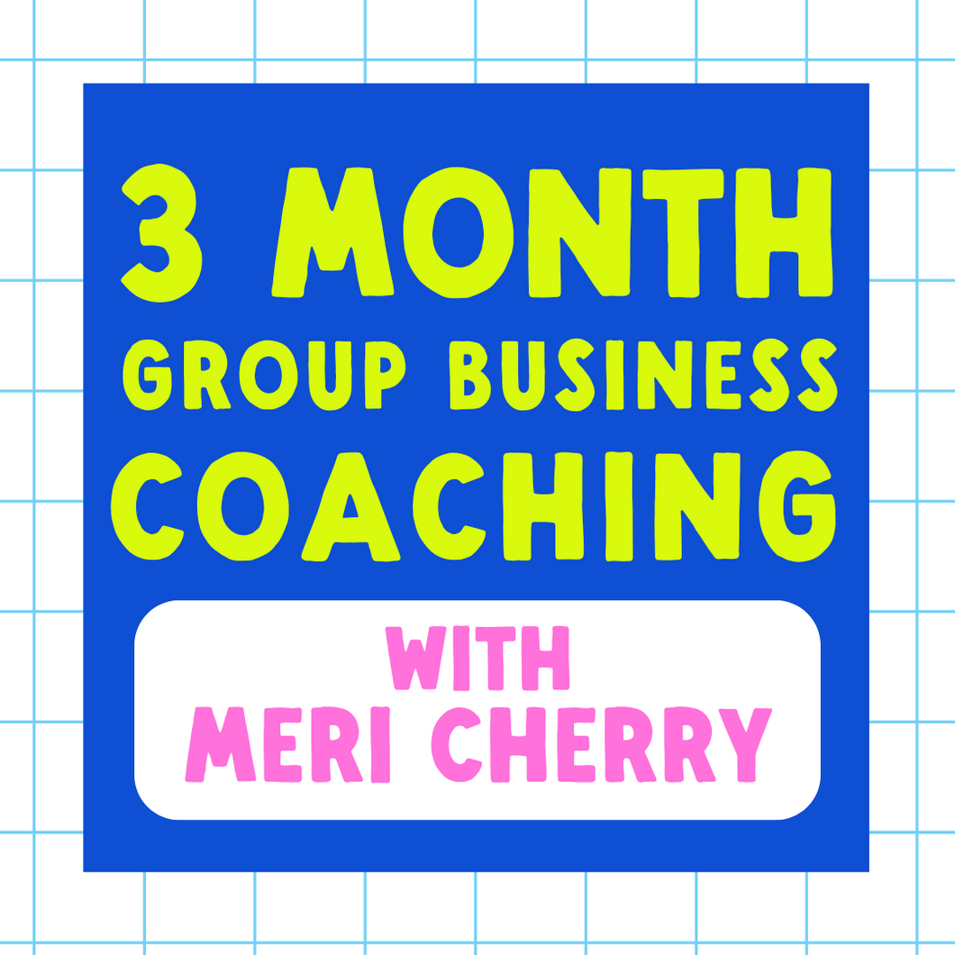 3-Month Group Coaching Package | Tier 1