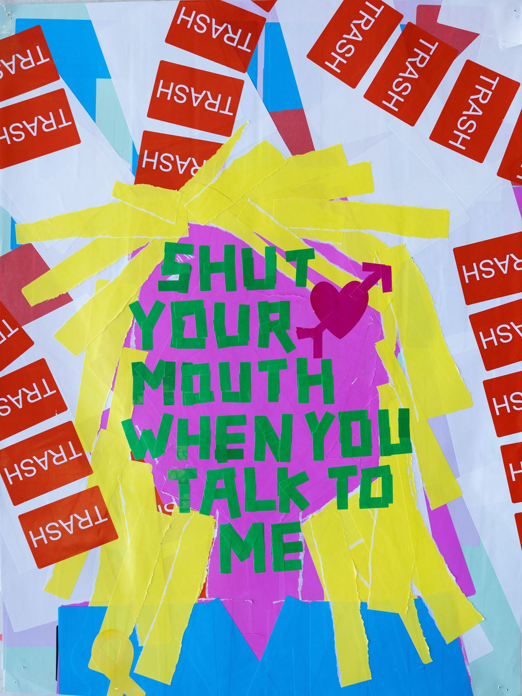 Shut Your Mouth - 18x24