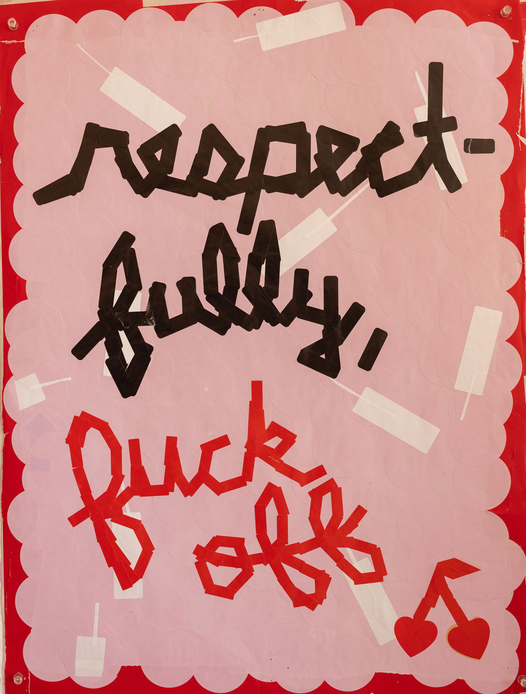 Respectfully, F Off - 18x24