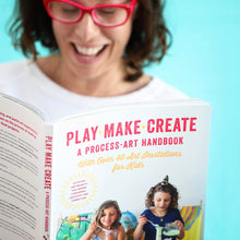Load image into Gallery viewer, PLAY MAKE CREATE: A Process Art Handbook | Signed Copy
