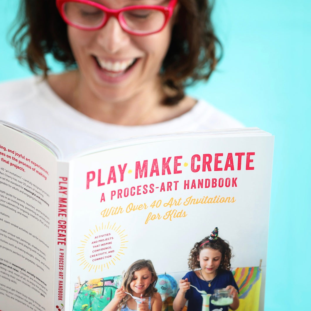 PLAY MAKE CREATE: A Process Art Handbook | Signed Copy