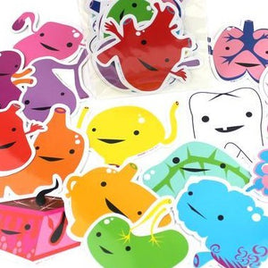 I Heart Guts Sticker