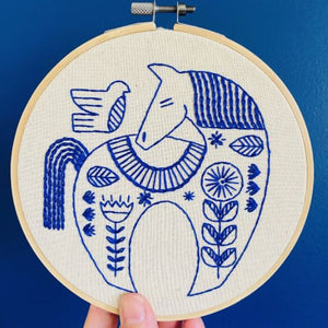 Embroidery Kit: Hook, Line & Tinker