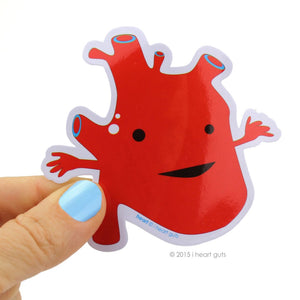 I Heart Guts Sticker